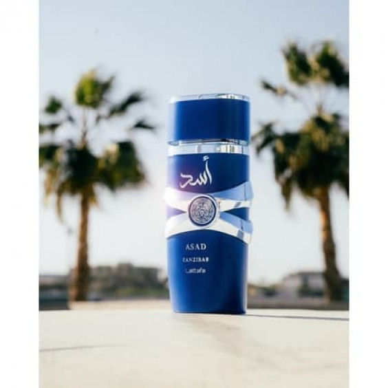 Lattafa Asad Zanzibar Fresh Spicy Vanilla Coconut Eau De Parfum